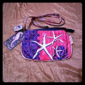 NWT Paul Brent Costal Life Crossbody purse